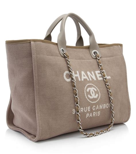 chanel tote beach bag|chanel large tote bag price.